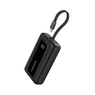 Anker Zolo Power Bank 20K (30W, Built-In USB-C Cable)